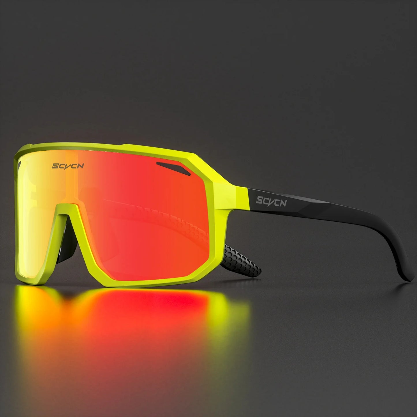 SCVCN New Outdoor Cycling Glasses Bike Sunglasses Men UV400