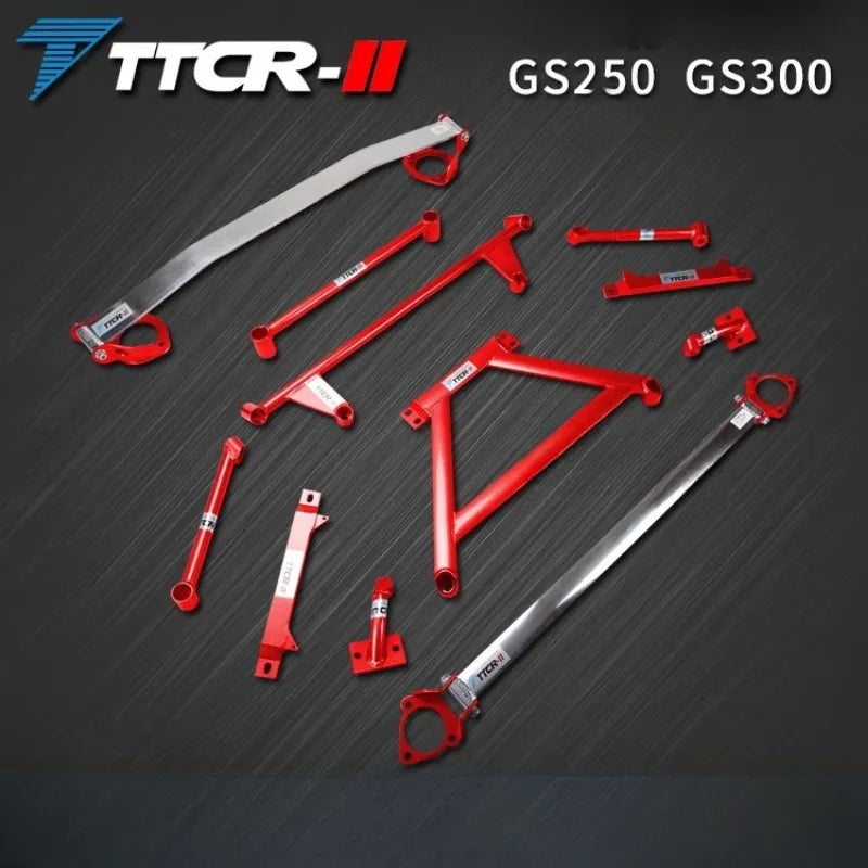 Suspension Strut Bar for Lexus GS300 GS250 2006-2012 Chassis Reinforcement Accessories for GX400 IS250 IS300 Balanced Torque