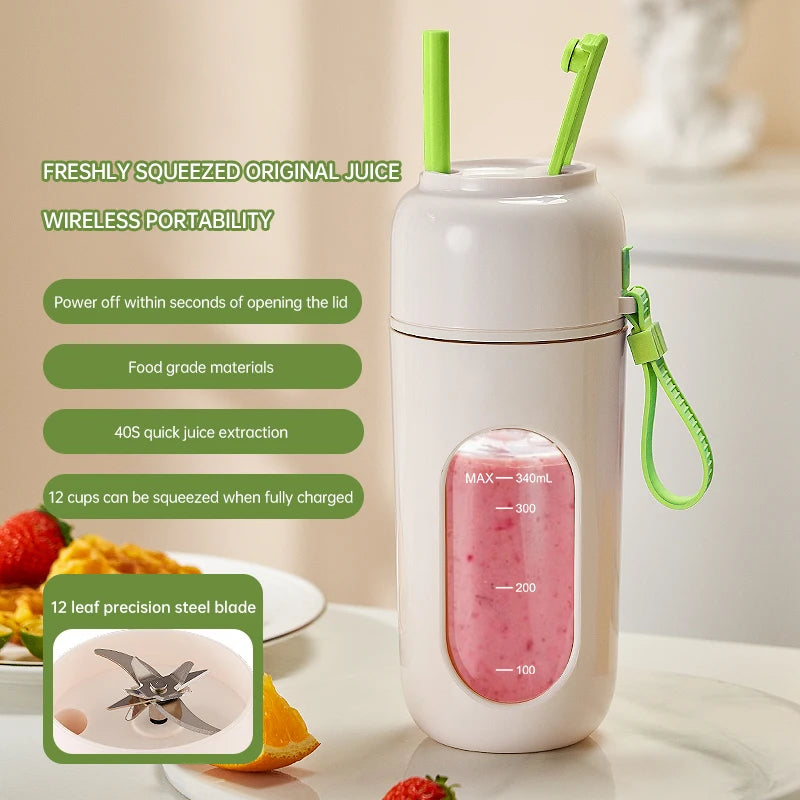 Portable Electric Juicer Cup for Smoothies