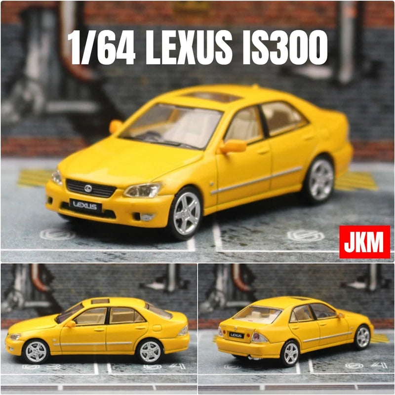 1:64 LEXUS IS300 Alloy Car Model Diecasts Metal Classic Car Vehicles Model High Miniature Scale Collection