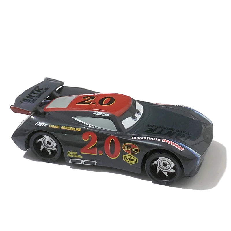 Disney Pixar Cars Toy The King Chick Hicks Lightning McQueen Jackson Storm 1:55 Diecast Toy Car For Children