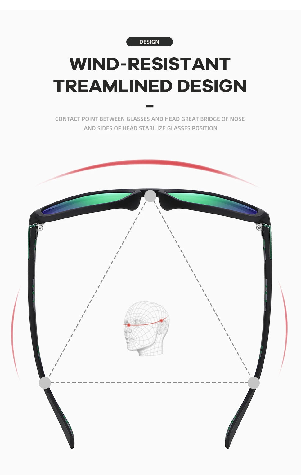 Sunglasses Unisex Sun Glasses Fishing Eyewear UV400 Polarized