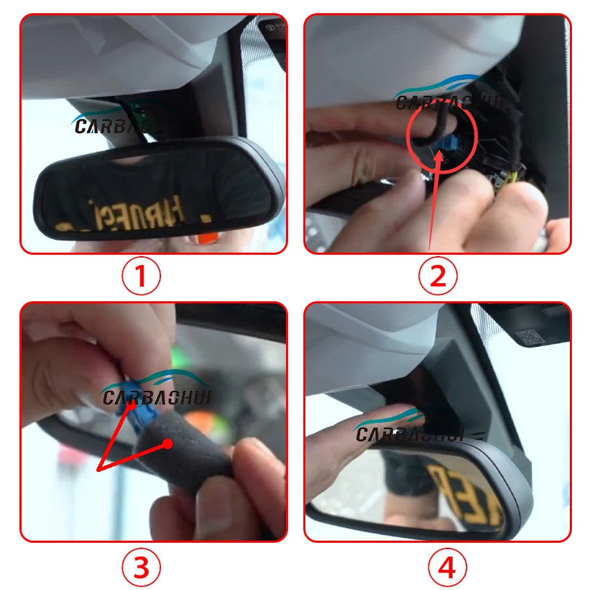 Dashcam For Peugeot 5008 GT II SUV 3008 2018-2023 For DS7 Crossback 2018-2019 For Citroen C5 hybrid 2019-2023 Car DVR Dash Cam