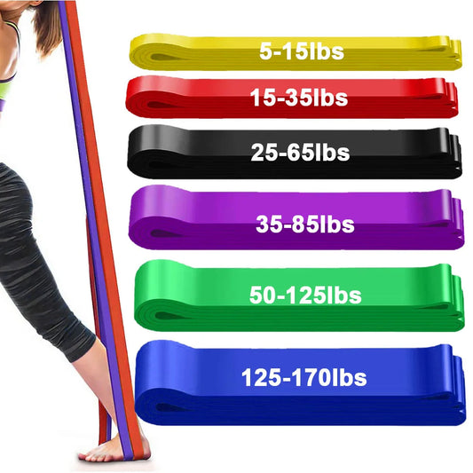 Resistance Band Pull Up Assistance Bands Stretch Heavy Workout Exercise