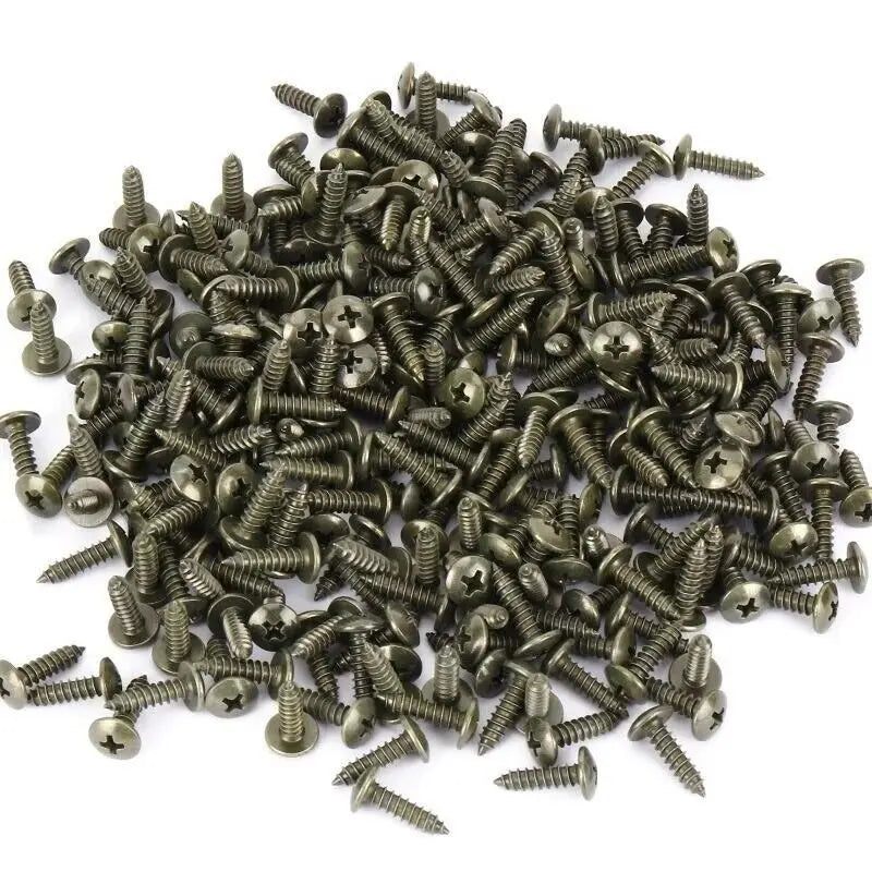 100Pcs-10Pc Mixed Car Metal Screw Fastener Clip U-Type Clip Anti-rust Protection