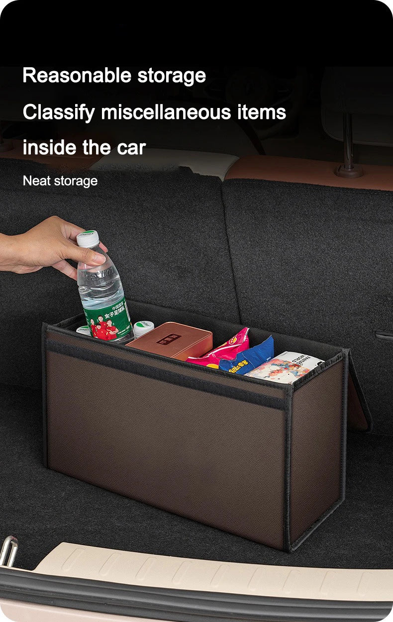 Car Trunk Organizer Box Large Capacity Folding Storage Bag For Lexus Fsport RX330 IS250 Ct200h ES300h RX350 IS300h NX300h RX400h