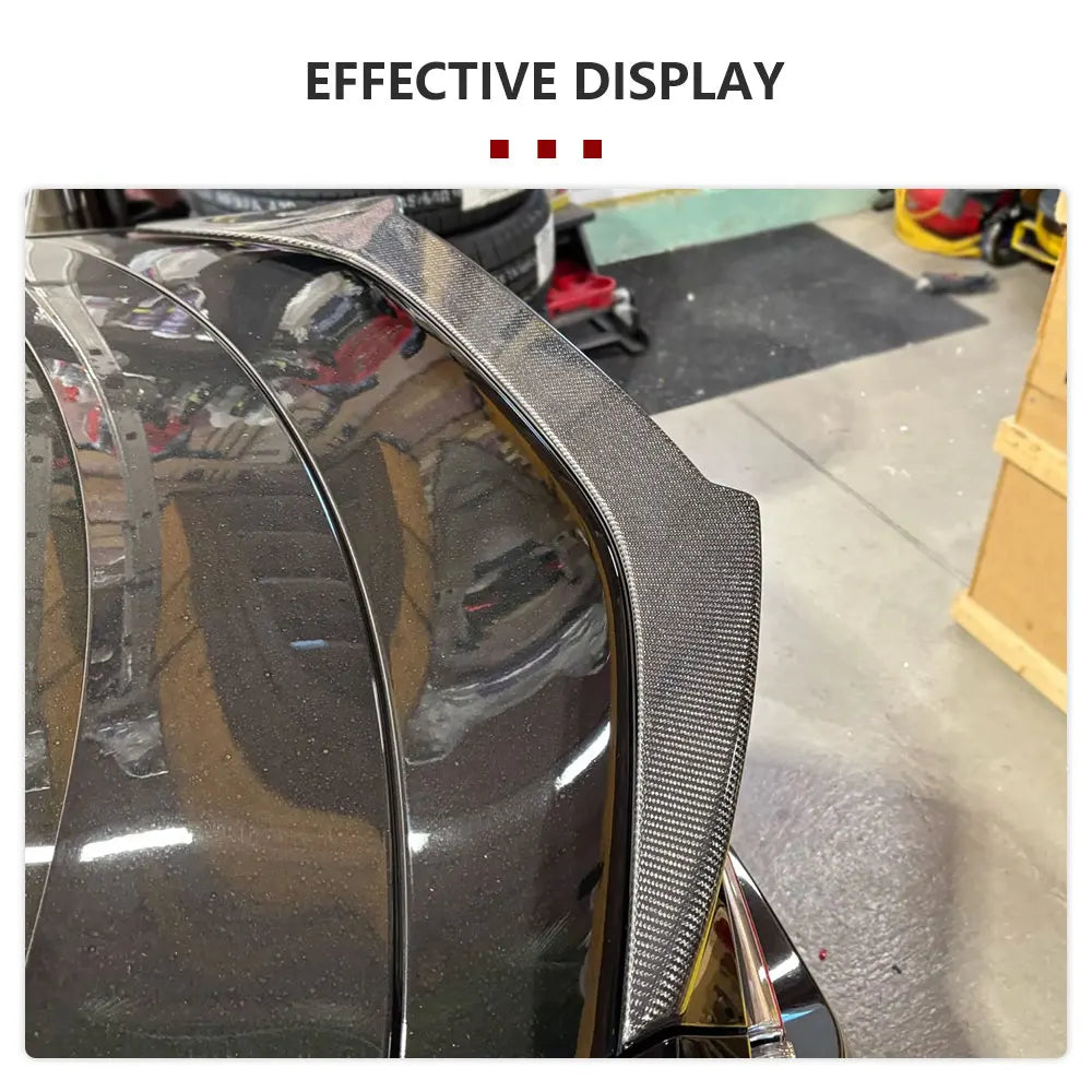 Carbon Fibre Rear Trunk Spoiler for Lexus RC F RCF Coupe 2-Door 2015-2018 Car Rear Spoiler