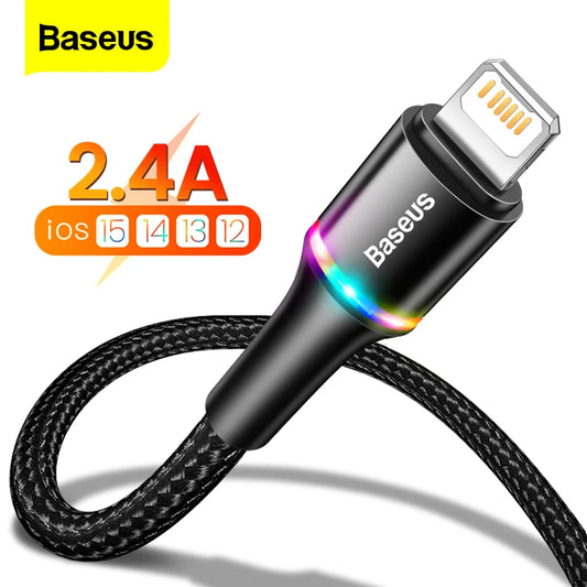 Lighting USB Cable For iPhone 14 13 12 11 Pro Max X Fast Charging Charger Cable For iPhone 8 7 6 6s iPad Data Wire Cord
