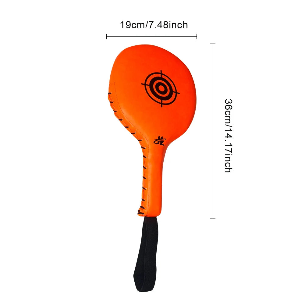 Boxing Focus Pads Boxing Hand Target PU Leather Punching Mitts Wear Resistant Kick Boxing Gloves Pads for Boxing MMA Muay Thai