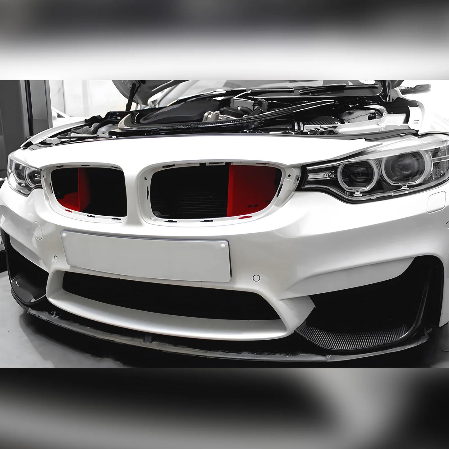 QT BEVINSEE Air Intake Scoops for BMW F30 F20 F22 F21 F23 F33 F36,M2 F87,M3 F80,M4 F82/F83 N20 N55 B48 B58