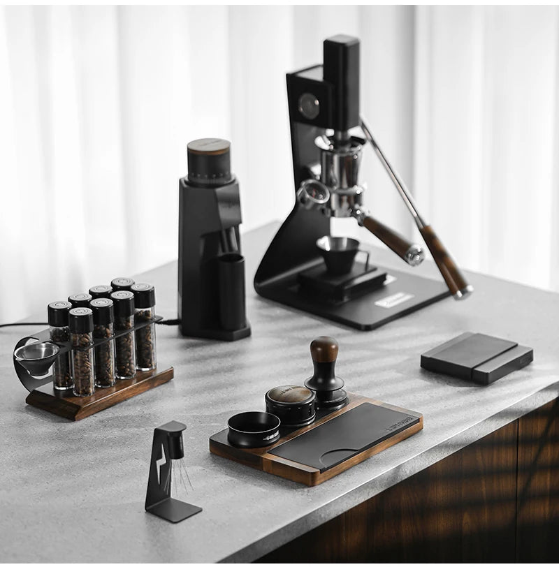 MHW-3BOMBER 58MM Magnetic Dosing Funnel with 10 Magnets Espresso Dosing Ring