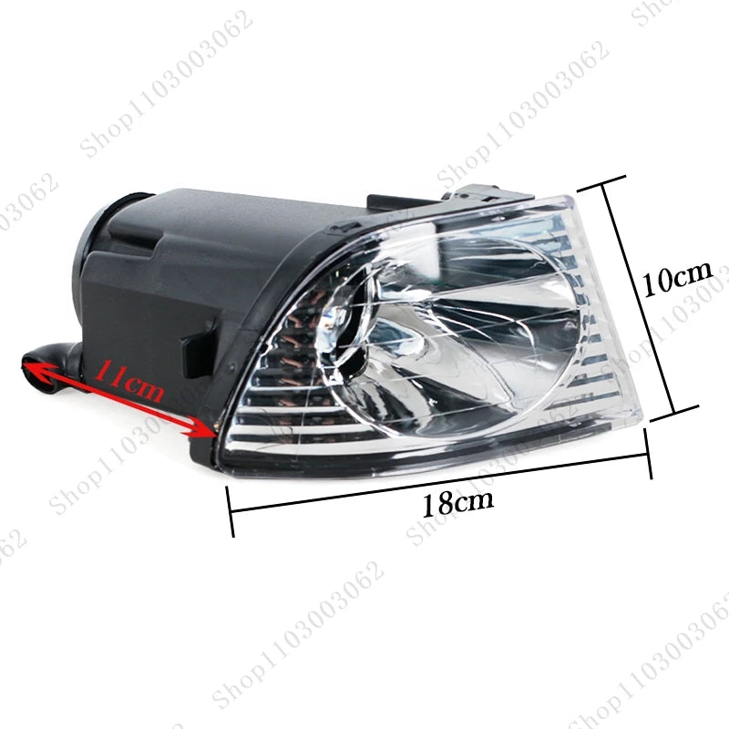 Altezza For LEXUS Front Bumper Fog Lights Fog Lamps  IS200 IS300 1998-2005 Car Front Bumper Lighting Anti-Fog Lamp Day Running Light No Bulb