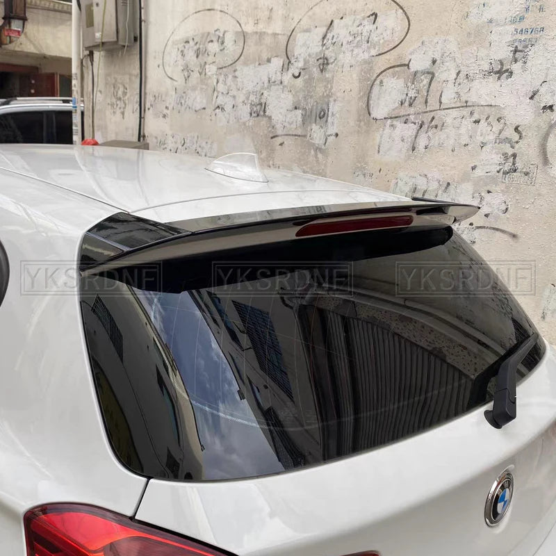 Bmw Spoiler F20 F21 1 Series 1ER Hatchback 120i 118i 116i Roof Spoiler 2012 to 2019 year Rear Roof Wing By Carbon Fiber Glossy