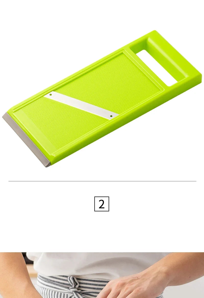 Handheld Multifunctional Kitchen Vegetable Cutter Slicer Radish Shaving Potato Shaving Salad Cucumber Slicer Home Kitchen Tool