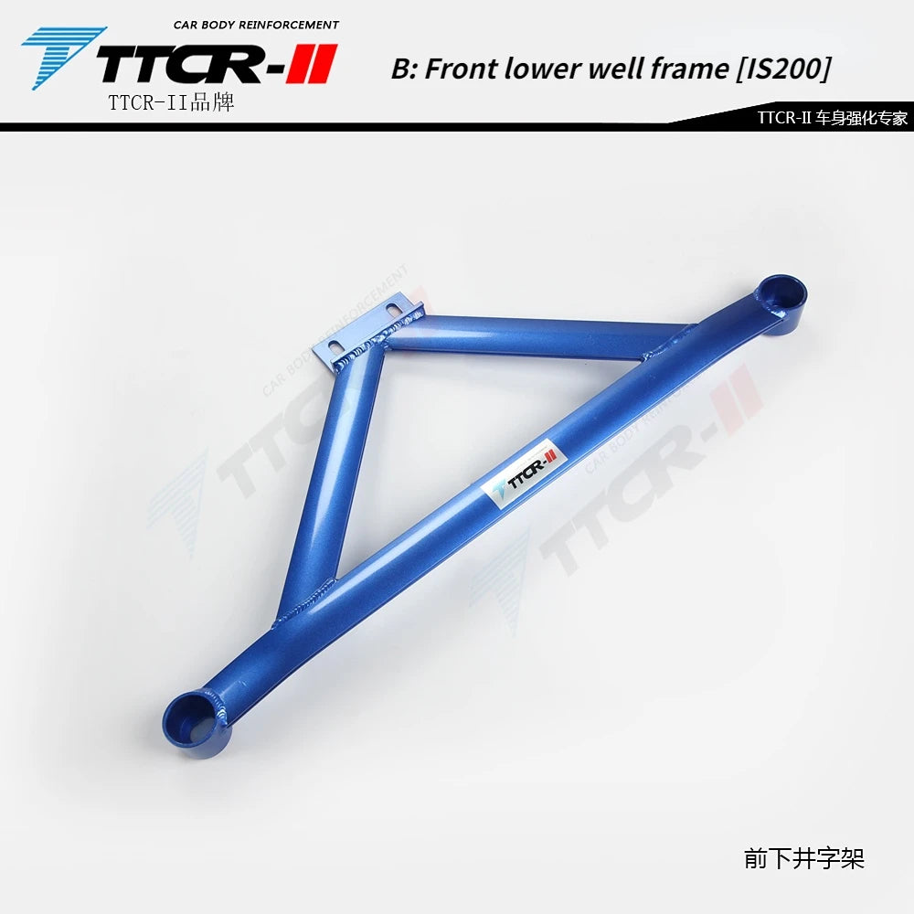 For Lexus IS200T IS250 IS300 Chassis Parts Strut Bars Anti-roll Bar Body Reinforcement Accessories Alloy Pull Suspension Rod