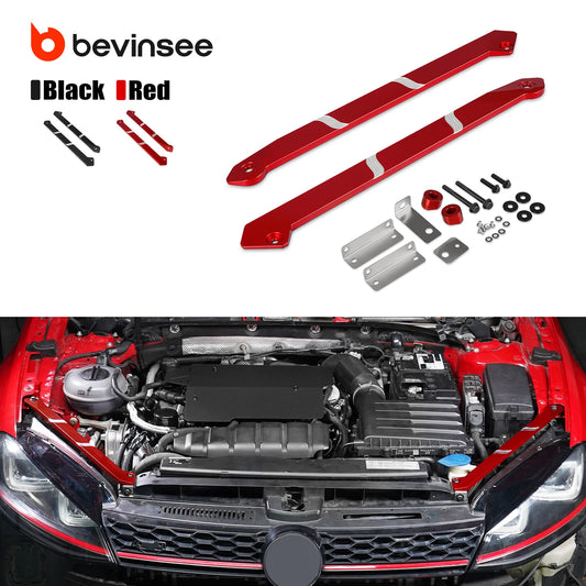 QT BEVINSEE Headlight Support Bracket for VW for Golf MK7/7.5 GTI/R 5G BA BE BQ for Golf 7 Replaces 5G0805932 5G0805931