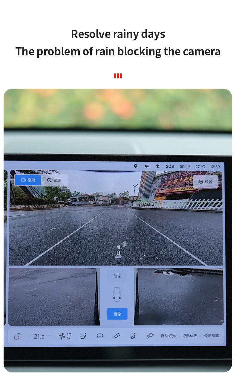 Car Rear view Camera Rain Cover Silicone Weatherproof Protector For Seat FR Leon Altea Ibiza Exe Mk3 Mk2