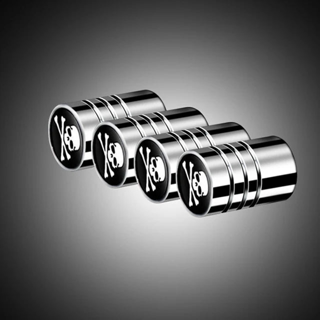 Car Tyre Valve Cap 4Pcs/Set New Universal Car Bicycle Motorbike Car Tire Valve Cap Wheel Dust Covers