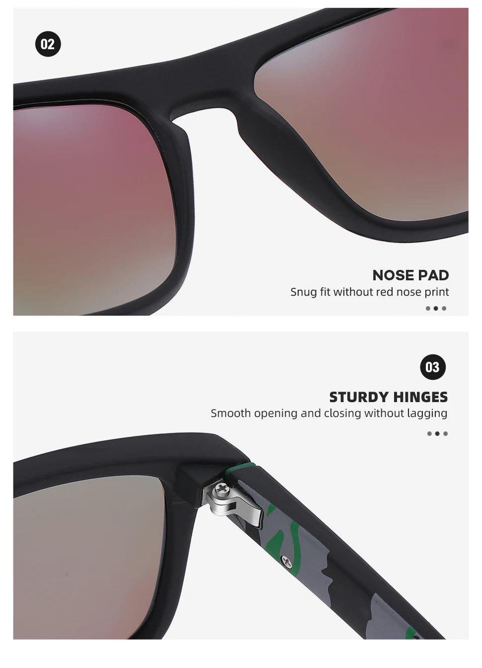 Sunglasses Unisex Sun Glasses Fishing Eyewear UV400 Polarized