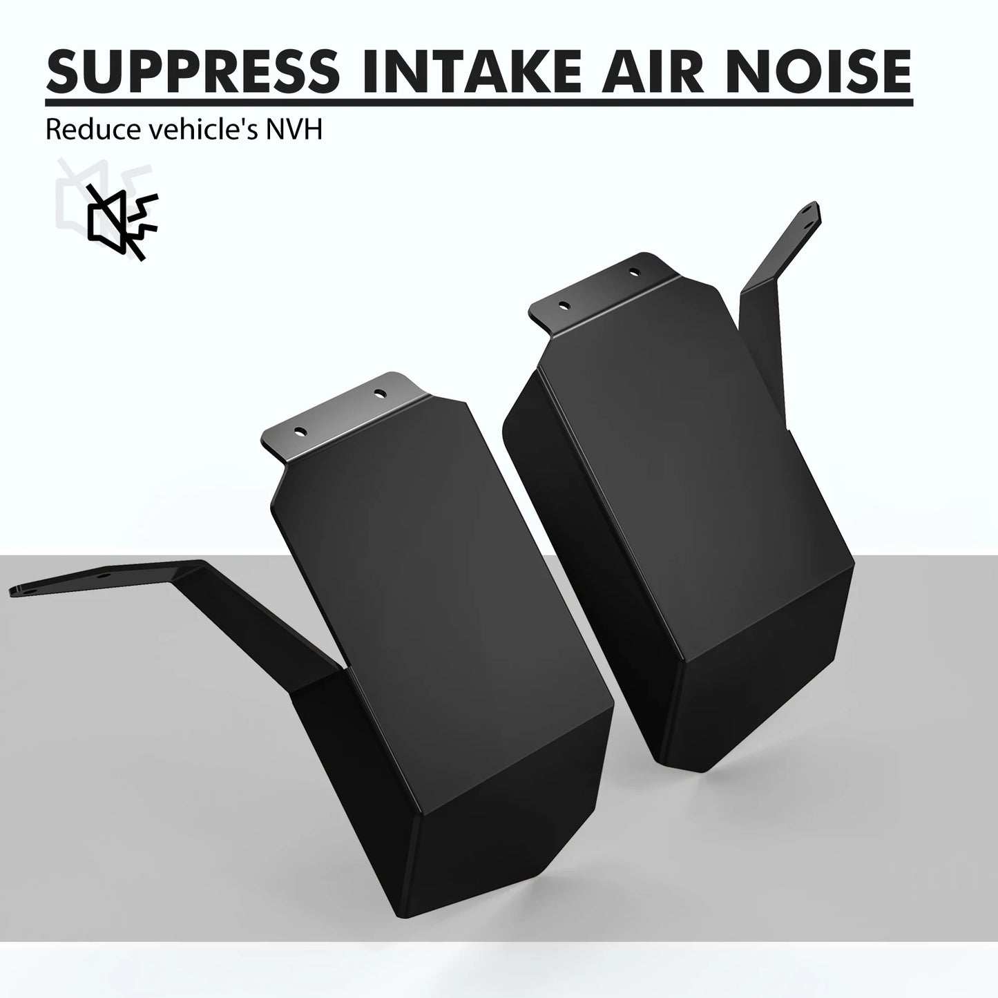 BEVINSEE Air Intake Scoops for BMW E60 E61 M5 520i 525i 530i 535i 520d 525d 530d 535d 2007-2010