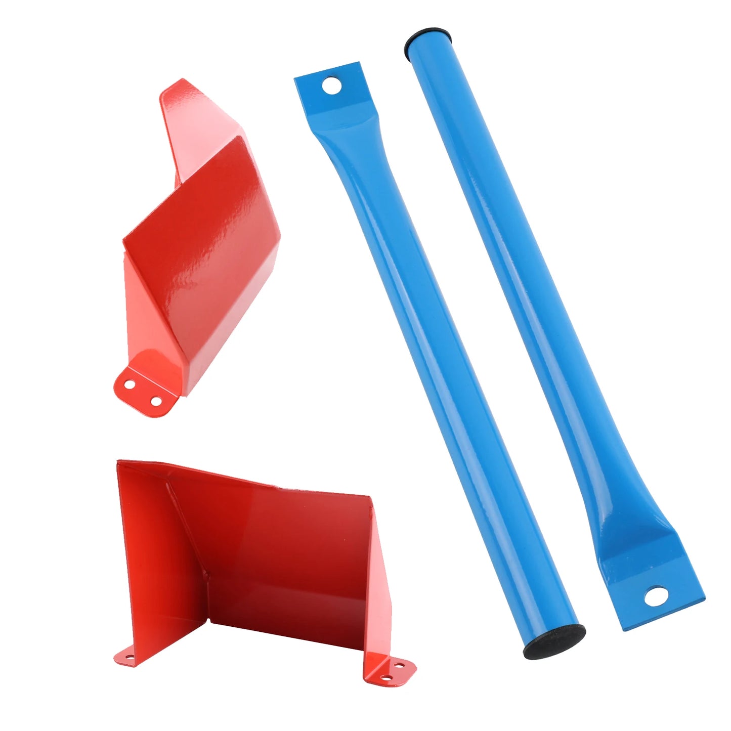 QT Dynamic Air Intake Scoops & Grill Bar V Brace Red BLACK For BMW E90 N52 N54 N55