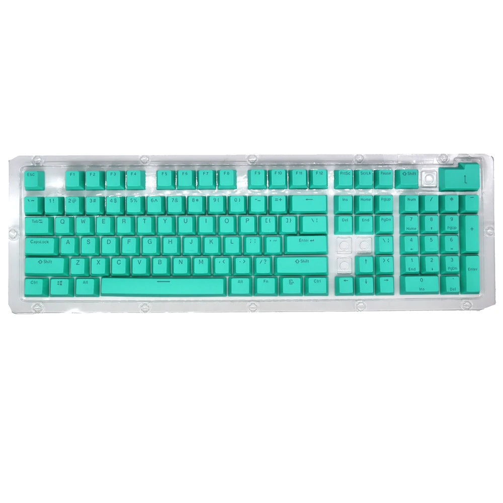 104pcs Mechanical Keyboard ABS Keycaps Blank Keycaps For Cherry MX PC Desktop Computer Key Cap Switches Keycap Keyboard