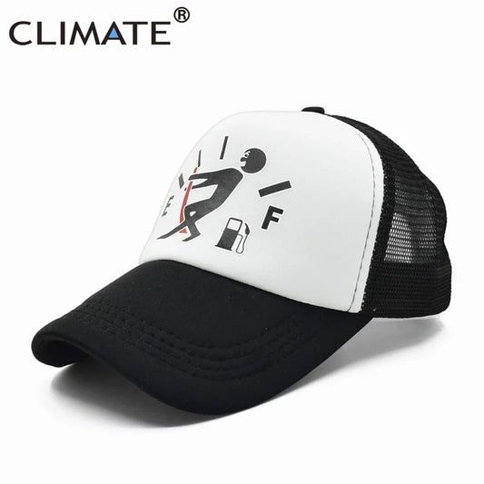 Funny Car Baseball Trucker Caps Men Cool Caps Oiling Refuel Hip Hop Summer Mesh Hat Driver Car Racing Fans Caps for Men