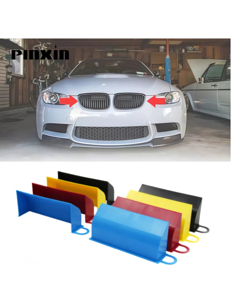 QT Air Intake Scoops 2PCS Dynamic Cold Air Intake Upgrade for BMW E90 E91 E92 E93 Air Intake ABS Polymer Scoop Plastic Material