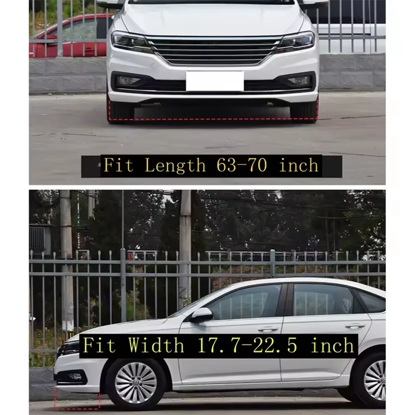 Front Bumper Spoiler Diffuser Body Kit for Audi A3 A4 A5 A7 A8 B7 B8 Q7 RS5 RS6 S3 TT Front Lip Chin Splitter