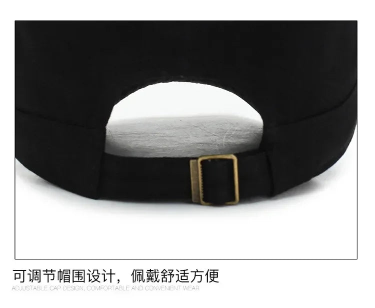 Men Baseball Cap  Flat Caps  Spring Autumn Tactical Hat Men's Flat Top Cotton Cap Sports Leisure Hats