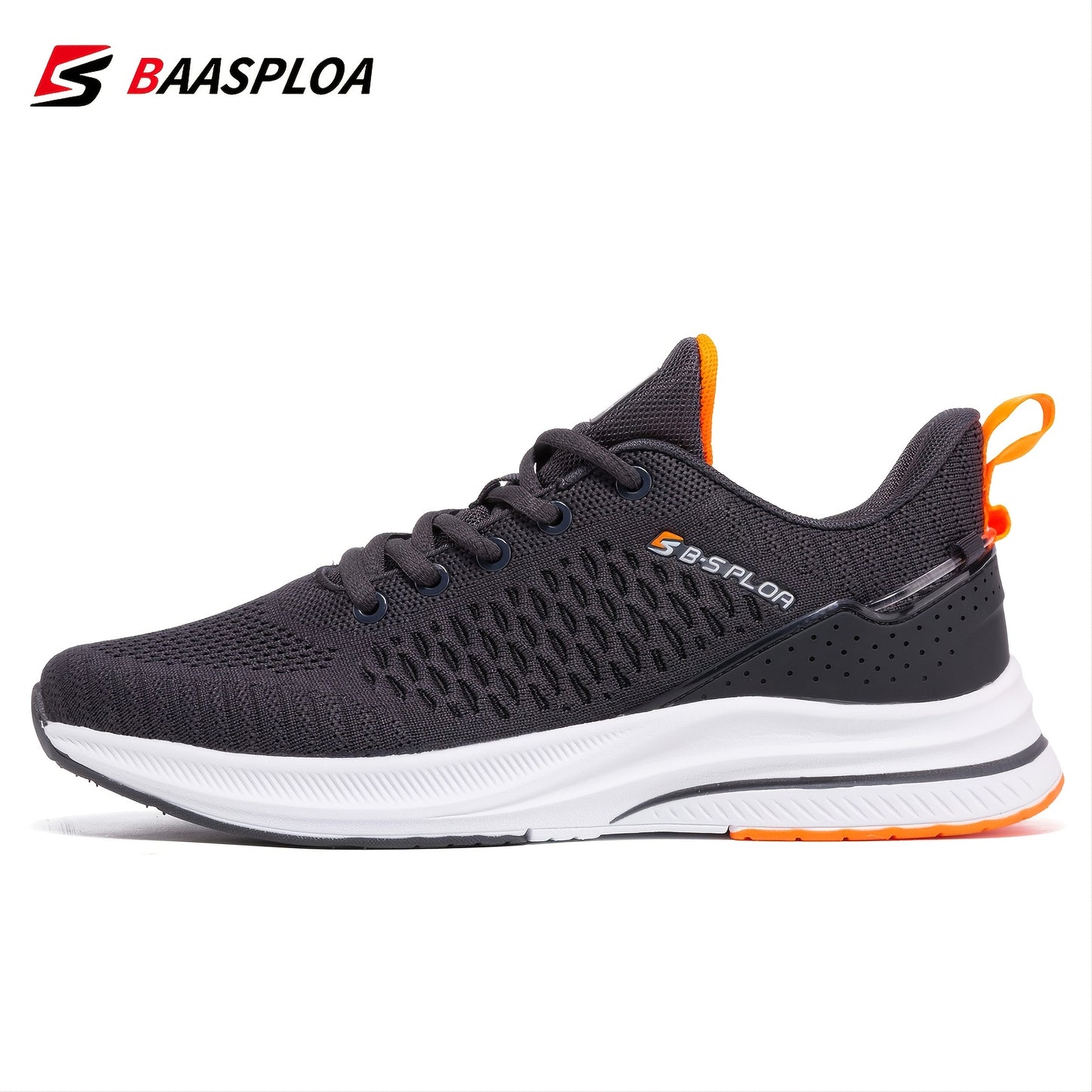 Men's Lightweight Mesh Running Shoes - Breathable Outdoor Sports Sneakers for Gym, Jogging, Tennis - Comfortable Cushioning and Support